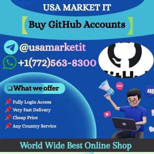 Buy GitHub accounts in the USA with full access and instant delivery. Reliable, secure accounts for developers and teams from USAMARKETIT.
