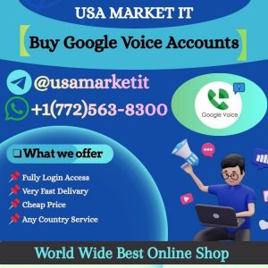 Buy Google Voice Accounts in the USA with full access and instant delivery. Secure, reliable service for calls, SMS, and verification at USAMARKETIT