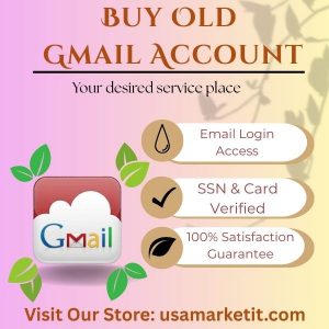 Buy Old Gmail Account in the USA with high trust scores. Instant access, fully verified, and secure service from USAMARKETIT.