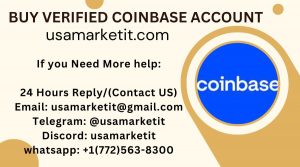 Buy Verified Coinbase Account in the USA for secure crypto trading. Fast delivery, fully verified, and 