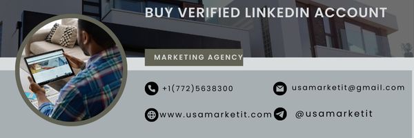 Buy verified LinkedIn account in the USA with full access and fast delivery. Build credibility, network faster, and grow professionally with USAMARKETIT.