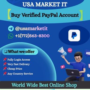 Buy Verified PayPal Account in the USA with full access and secure transactions. Fast delivery and trusted service from USAMARKETIT.