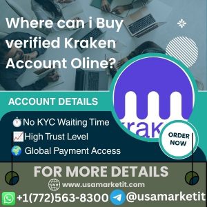 Buy Verified Kraken Account in the USA for secure money transfers. Fast delivery, fully verified, and trusted service from USAMARKETIT