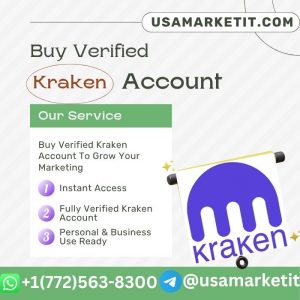 Buy Verified Kraken Account in the USA for secure money transfers. Fast delivery, fully verified, and trusted service from USAMARKETIT